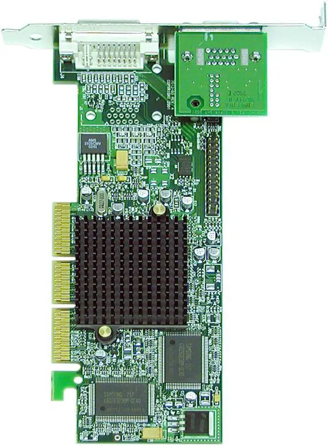 Alt view image 2 of 3 - matrox G550 G550 32MB 64-bit DDR AGP 2X/4X Workstation Video Card - OEM