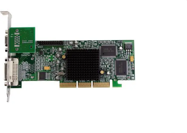 Alt view image 2 of 4 - Matrox G550 G55+MDHA32DR 32MB 64-bit DDR AGP 4X/8X Graphics Card