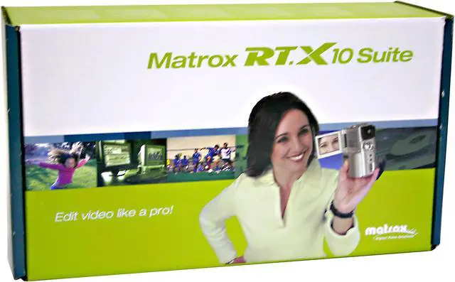 Alt view image 6 of 6 - matrox RT.X10 SUITE Video Editing Capture Card
