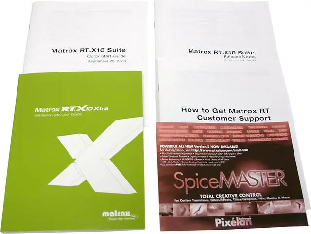 Alt view image 5 of 6 - matrox RT.X10 SUITE Video Editing Capture Card