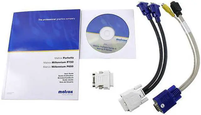 Alt view image 4 of 5 - Matrox Parhelia PH-A8X128 128MB DDR AGP 4X/8X Graphics Card