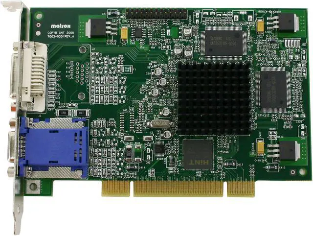 Alt view image 2 of 4 - matrox Millennium G450 G450 32MB 64-bit DDR PCI Workstation Video Card