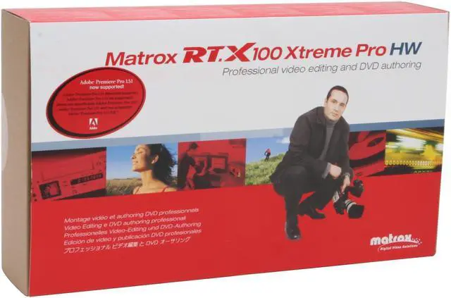 Alt view image 6 of 6 - matrox RTX100XPNAC Professional video editing and DVD authoring