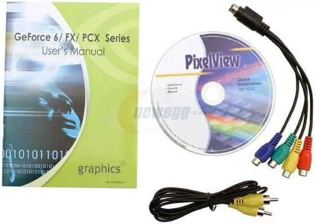 Alt view image 4 of 5 - PROLINK GeForce 6200 256MB DDR PCI Express x16 Graphics Card PV-N43VE(256KD)