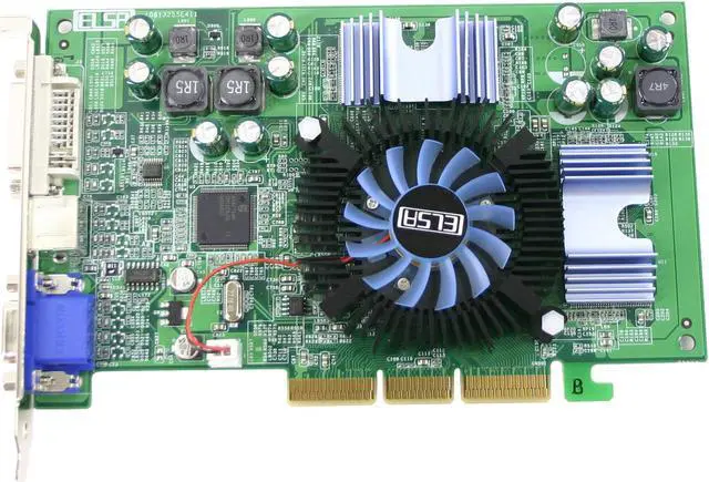 ELSA GeForce FX 5700 Graphics Card FX 736 256T VIVO - Newegg.com