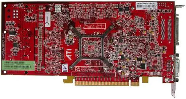Alt view image 3 of 3 - ASUS EAX1900 CrossFire /2DH/512M Radeon X1900 CrossFire Edition 512MB 256-bit GDDR3 PCI Express x16 Video Card