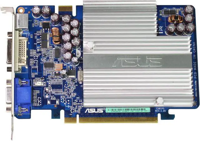 Alt view image 2 of 3 - ASUS GeForce 7600GS 512MB GDDR2 PCI Express x16 SLI Support Graphics Card EN7600GS SILENT/HTD/512M