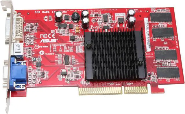 Alt view image 3 of 6 - ASUS Radeon 9550 128MB DDR AGP 4X/8X Graphics Card A9550/TD/128M