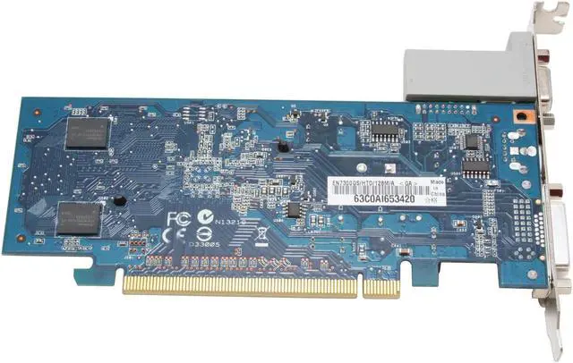 Alt view image 4 of 6 - ASUS GeForce 7300GS 128MB GDDR2 PCI Express x16 Graphics Card EN7300GS/HTD/128