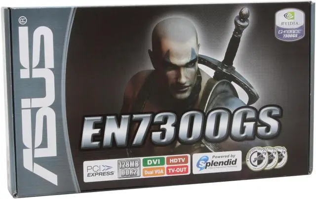 Alt view image 6 of 6 - ASUS GeForce 7300GS 128MB GDDR2 PCI Express x16 Graphics Card EN7300GS/HTD/128