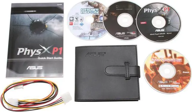 Alt view image 5 of 6 - ASUS PhysX Processing Unit 128MB GDDR3 PCI Graphics Card PHYSXP1/128M/GRAW/A