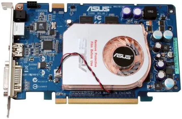 Alt view image 3 of 8 - ASUS EN7600GT/HTDI/256M GeForce 7600GT 256MB 128-bit GDDR3 PCI Express x16 SLI Supported Video Card