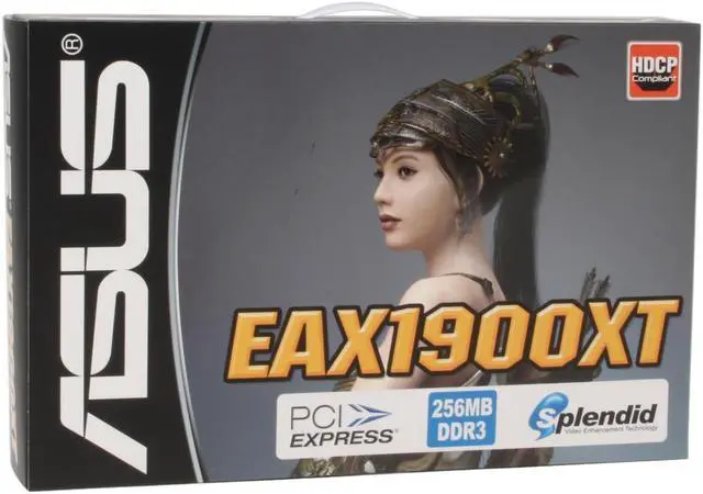 Alt view image 7 of 7 - ASUS Radeon X1900XT 256MB GDDR3 PCI Express x16 CrossFireX Support Graphics Card EAX1900XT/HTVDP/256M