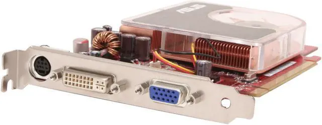 Alt view image 2 of 8 - ASUS Radeon X1300LE 256MB On-board (512MB HyperMemory) GDDR2 PCI Express x16 Graphics Card EAX1300HM512/TD/256M