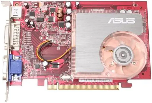 Alt view image 3 of 8 - ASUS Radeon X1300LE 256MB On-board (512MB HyperMemory) GDDR2 PCI Express x16 Graphics Card EAX1300HM512/TD/256M