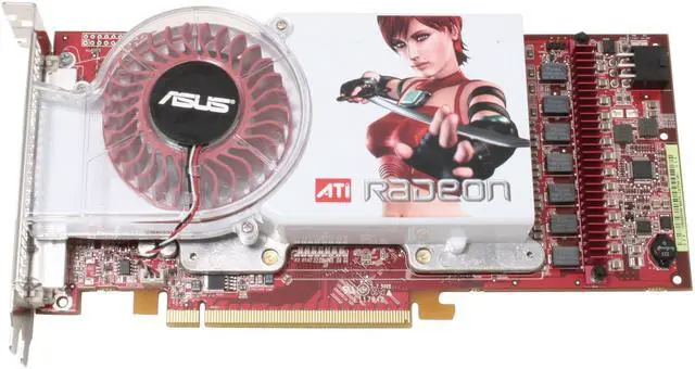 Alt view image 3 of 8 - ASUS EAX1950XT/HTVDP/256M Radeon X1950XT 256MB 256-bit GDDR3 PCI Express x16 HDCP Ready VIVO HDCP Video Card