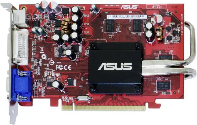 Alt view image 2 of 7 - ASUS Radeon X1600PRO 256MB GDDR2 PCI Express x16 Graphics Card EAX1600PRO SILENT/TD/256M