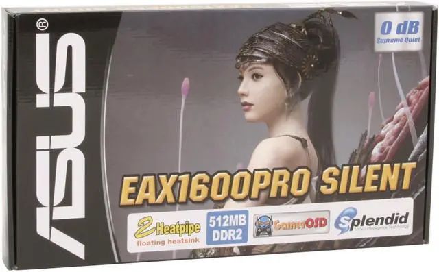Alt view image 6 of 6 - ASUS Radeon X1600PRO 512MB GDDR2 PCI Express x16 Graphics Card EAX1600PRO SILENT/TD/512M