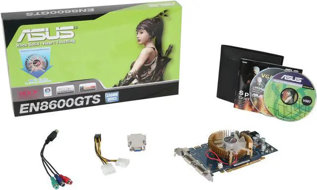 Alt view image 6 of 6 - ASUS GeForce 8600 GTS 256MB GDDR3 PCI Express x16 SLI Support Graphics Card EN8600GTS/HTDP/256M