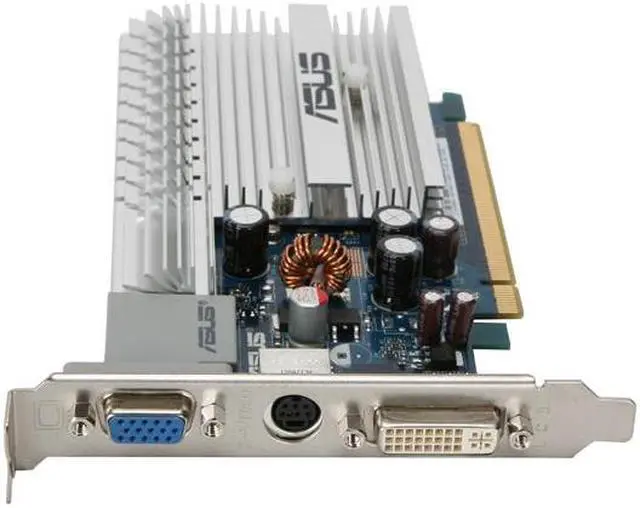 Alt view image 2 of 7 - ASUS GeForce 7200GS 128MB GDDR2 PCI Express x16 Graphics Card EN7200GS/HTD/128M