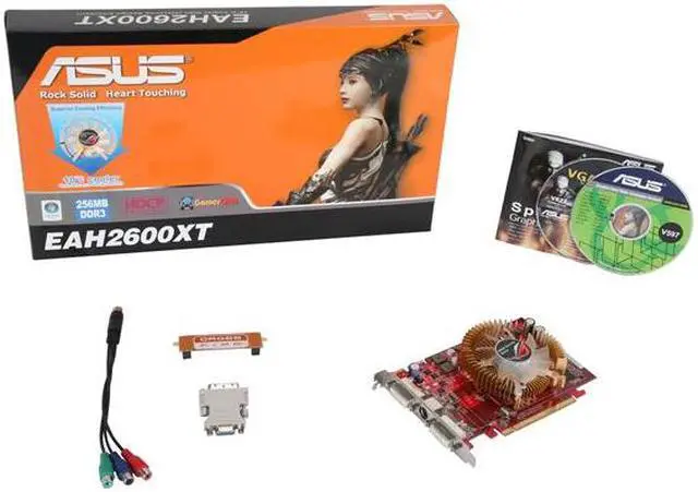 Alt view image 5 of 5 - ASUS Radeon HD 2600XT 256MB GDDR3 PCI Express x16 CrossFireX Support Graphics Card EAH2600XT/HTDP/256M