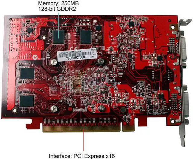 Alt view image 3 of 5 - ASUS Radeon HD 2600PRO 256MB GDDR2 PCI Express x16 Graphics Card EAH2600PRO/HTDP/256M