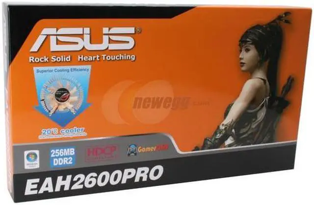 Alt view image 5 of 5 - ASUS Radeon HD 2600PRO 256MB GDDR2 PCI Express x16 Graphics Card EAH2600PRO/HTDP/256M