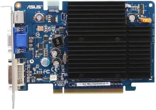 Alt view image 2 of 3 - ASUS GeForce 8500 GT 256MB GDDR2 PCI Express x16 Graphics Card EN8500GT SILENT/HTP/256M
