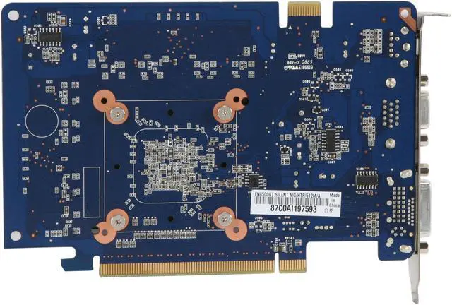 Alt view image 4 of 5 - ASUS GeForce 8500 GT 512MB GDDR2 PCI Express x16 Graphics Card EN8500GT SILENT MAGIC/HTP/512M