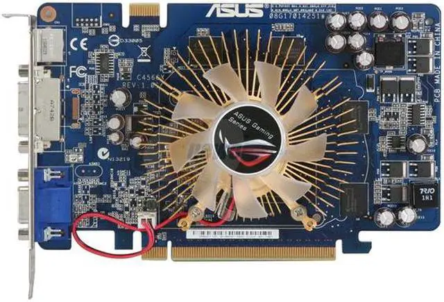 Alt view image 3 of 5 - ASUS GeForce 8500 GT 256MB GDDR3 PCI Express x16 Graphics Card EN8500GT TOP/HTP/256M