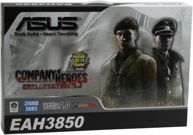 Alt view image 9 of 9 - ASUS Radeon HD 3850 256MB GDDR3 PCI Express 2.0 x16 CrossFireX Support Graphics Card EAH3850/G/HTDI/256M