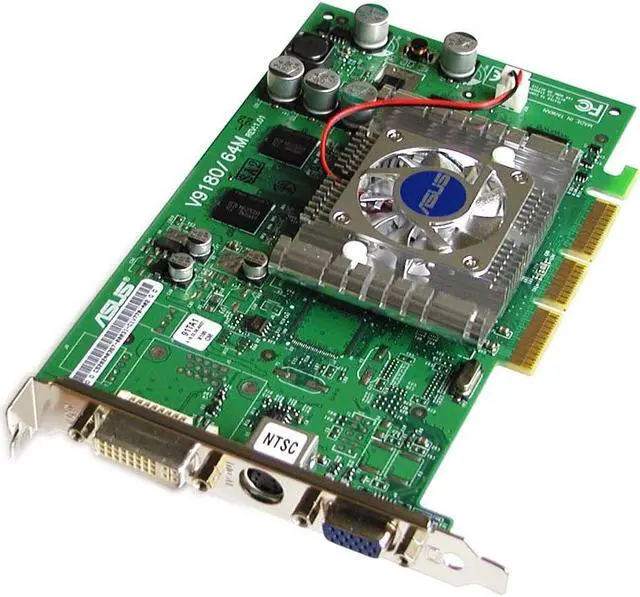 ASUS GeForce4 MX440-8X Graphics Card V9180TD - Newegg.com