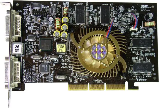 Alt view image 2 of 6 - ASUS GeForce4 Ti4200 128MB DDR AGP 4X/8X Graphics Card V9280 VS(VideoSuite)