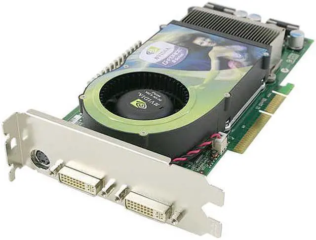 Main image of ASUS GeForce 6800Ultra 256MB GDDR3 AGP 4X/8X Graphics Card V9999Ultra/2DT/256
