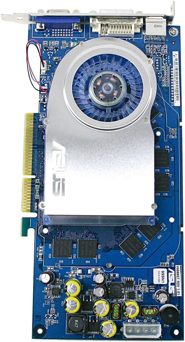 Alt view image 2 of 6 - ASUS GeForce 6800GT 128MB DDR AGP 4X/8X Graphics Card V9999GT/TD/128