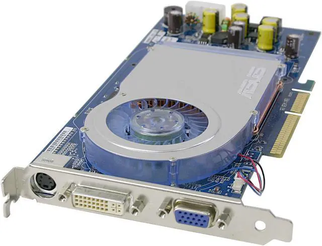 Main image of ASUS GeForce 6800GT 128MB DDR AGP 4X/8X Graphics Card V9999GT/TD/128