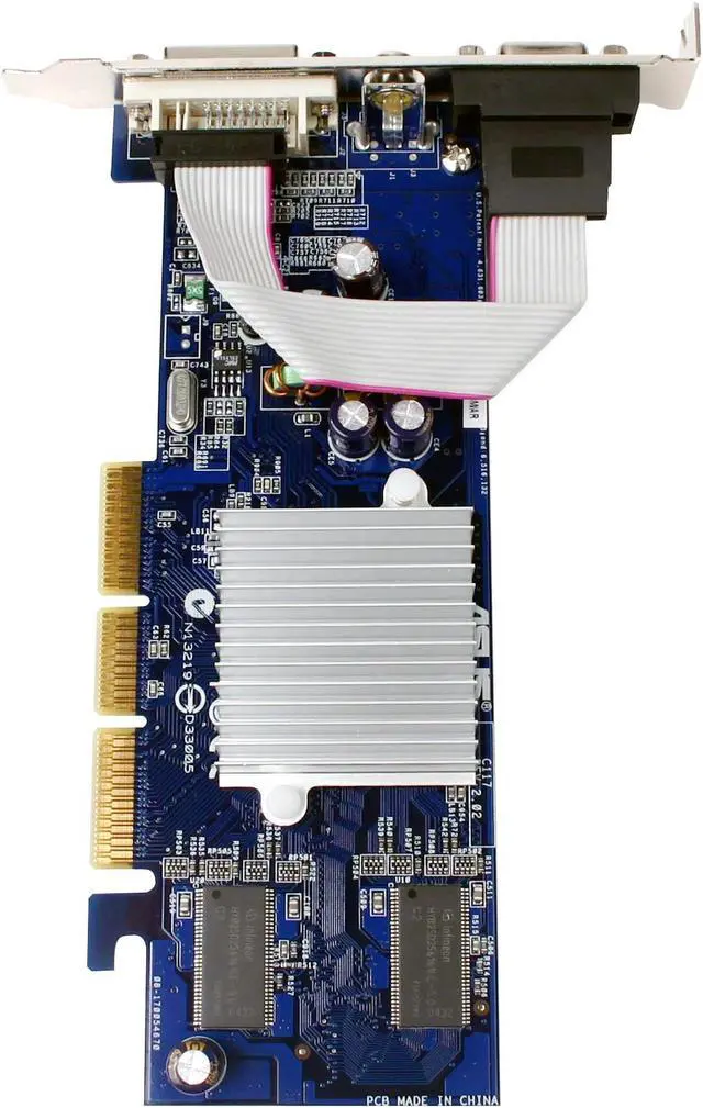 Alt view image 2 of 4 - ASUS GeForce FX 5200 128MB DDR AGP 8X Graphics Card V9520-X/TD/128 - OEM