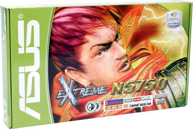 Alt view image 6 of 6 - ASUS GeForce PCX5750 256MB DDR PCI Express x16 Graphics Card EN5750/TD/256