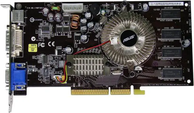 Alt view image 3 of 4 - ASUS GeForce 6600 256MB DDR AGP 4X/8X Graphics Card N6600/TD/256