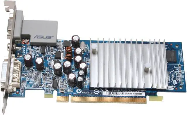 Alt view image 2 of 5 - ASUS GeForce 6500 128MB (Effective Memory Size 256MB) GDDR2 PCI Express x16 Graphics Card EN6500/TD/128M