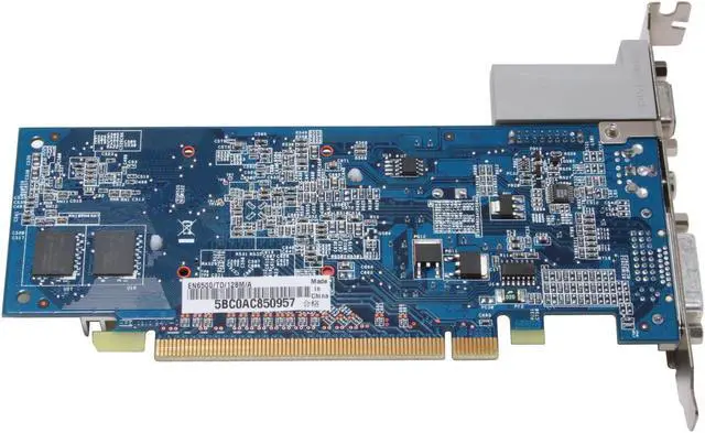 Alt view image 3 of 5 - ASUS GeForce 6500 128MB (Effective Memory Size 256MB) GDDR2 PCI Express x16 Graphics Card EN6500/TD/128M