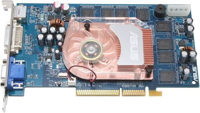 Alt view image 2 of 5 - ASUS GeForce 6800 512MB GDDR2 AGP 4X/8X Graphics Card N6800/TD/512M