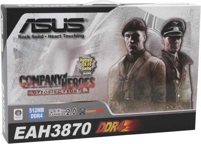 Alt view image 9 of 9 - ASUS Radeon HD 3870 512MB GDDR4 PCI Express 2.0 x16 CrossFireX Support Graphics Card EAH3870/G/HTDI/512M