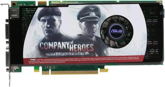 Alt view image 3 of 8 - ASUS GeForce 8800 GT 512MB GDDR3 PCI Express 2.0 x16 SLI Support Graphics Card EN8800GT TOP/G/HTDP/512M