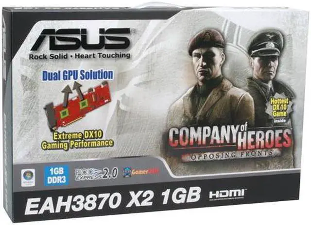 Alt view image 6 of 6 - ASUS Radeon HD 3870 X2 1GB (512MB x 2) GDDR3 PCI Express 2.0 x16 CrossFireX Support Graphics Card EAH3870X2/G/HTDI/1G