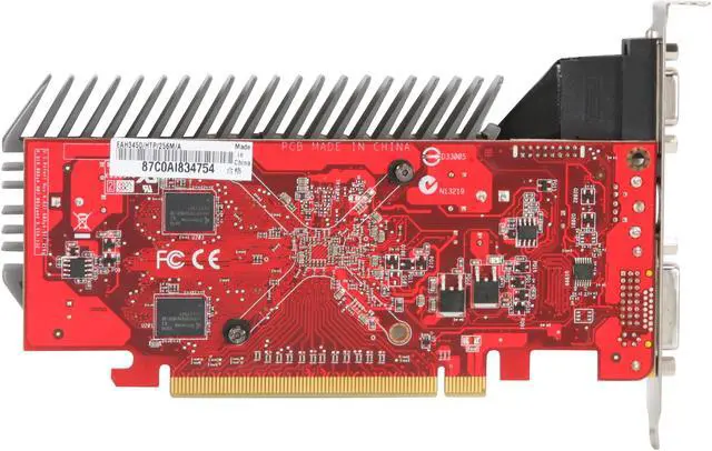 Alt view image 4 of 5 - ASUS Radeon HD 3450 256MB GDDR2 PCI Express 2.0 x16 Graphics Card EAH3450/HTP/256M