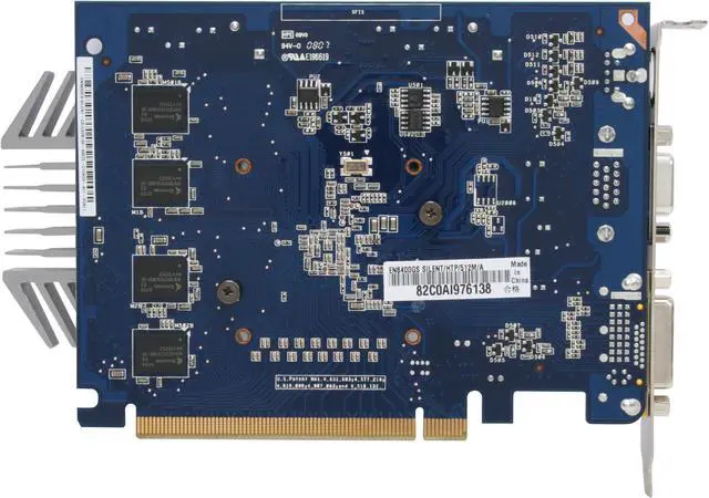 Alt view image 4 of 5 - ASUS GeForce 8400 GS 512MB GDDR2 PCI Express x16 Graphics Card EN8400GS SILENT/HTP/512M