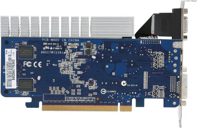 Alt view image 4 of 5 - ASUS GeForce 8400 GS 256MB GDDR2 PCI Express x16 Graphics Card EN8400GS SILENT/HTP/256M