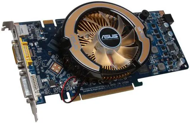 Main image of ASUS GeForce 9600 GSO 384MB GDDR3 PCI Express 2.0 x16 SLI Support Graphics Card EN9600GSO TOP/HTDP/384M