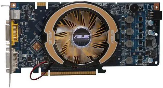 Alt view image 3 of 6 - ASUS GeForce 9600 GSO 384MB GDDR3 PCI Express 2.0 x16 SLI Support Graphics Card EN9600GSO TOP/HTDP/384M